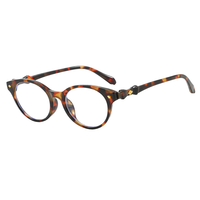 Lentille plate élégante à monture anti-lumière bleue Lunettes de blocage PC Optique Monture noire