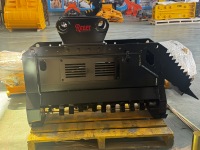 Broyeur forestier RIBETTER homologué CE pour excavatrice de 3 à 15 tonnes, moteur à engrenages, boîte de vitesses, roulement - Compatible avec Komatsu/Kubota/JCB, garantie 1 an