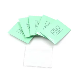 RTS toptan kağıt zarf paketli dayanıklı narin süet kumaş anti-oksidasyon gümüş takı parlatma bezi