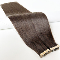 Cinta SDD inteligente sin costuras de cabello humano de 22 pulgadas y 100 gramos al por mayor en extensiones, calidad súper real, compatible con muestras de MOQ bajo