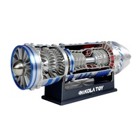 BETTER Amazing J-35A Fighter Jet Engine Model 3D Printing Aircraft Engine Model Decoration