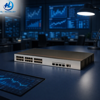 Switch de Red Ethernet Administrado Gigabit PoE+ de 24 Puertos 5735S-L24P4S-A1 con 4 Puertos SFP de Uplink GE para Empresas, Alimentación a Través de Ethernet