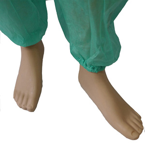 Epp <span class=keywords><strong>desechable</strong></span> industrial cuerpo traje de <span class=keywords><strong>mono</strong></span> con una sola pieza estilo de color verde - Product Image 2