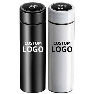 Stainless Steel Smart LED Water Bottles with Digital Temperature Display Coffee Tea Vacuum <b>Flask</b> Leak Proof Travel Mug - Product Image 5