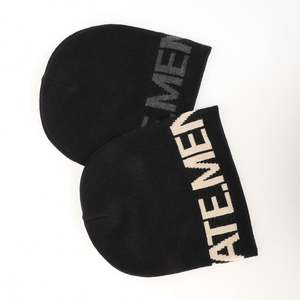 Gorro de Invierno Unisex de Moda, 100% Acrílico, Cálido para Esquiar, de Alta Calidad, Jacquard, Liso, Tejido, con Bordado Personalizado - Product Image 4