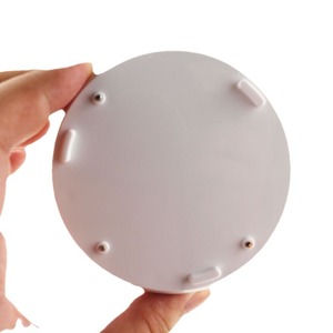 Détecteur de fuite d'eau blanc rond, alarme de débordement, sirène puissante 90 dB, capteur de sol pour cuisine et salle de bain - Product Image 2