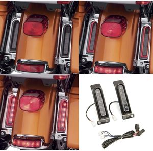 Feux auxiliaires LED Keystone pour feux de positionnement, de freinage et de clignotants pour <span class=keywords><strong>Harley</strong></span> Touring Road King Road Glide Street Glide 2014-2024 - Product Image 2