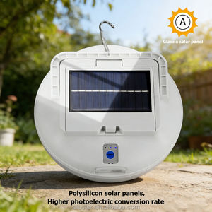 Linterna de Camping Portátil Ecológica con Energía Solar, Impermeable IP65, Recargable por USB, LED de 2000 Lúmenes, Luz Blanca Neutra de 4100K - Product Image 4
