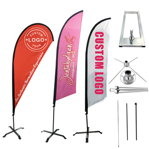 Bandera de Pluma en Forma de Lágrima, Bandera Publicitaria Promocional, Anuncios de Pluma para Playa, Publicidad Personalizada para Eventos - Product Image 1