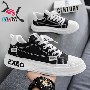 Zapatos de Lona para Hombre M7771, Transpirables, Casuales, de Caña Baja, Planos, Modernos, Versátiles, Deportivos, para Estudiantes - Product Image 5