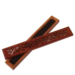 Manufacturer direct sales high end wood incense holder incense box incense burner gift set