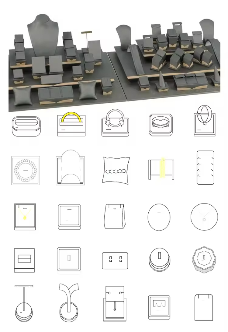 Soporte de exhibición individual