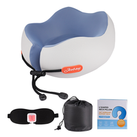 Expérience de sommeil réelle - Coussin de voyage en mousse à mémoire de forme pour le cou et les épaules, idéal pour les longs trajets en avion ou en voiture - Super doux, léger, en forme de U