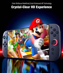 Protection d'écran en verre trempé OEM pour Nintendo Switch 2, anti-rayures, dureté 9H, verre HD transparent, anti-poussière, anti-traces de doigts - Product Image 3