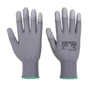 PORTWEST - A121GRRL Poliuretano gris dedo guante-EAN 5036108279159 GUANTES - Product Image 1