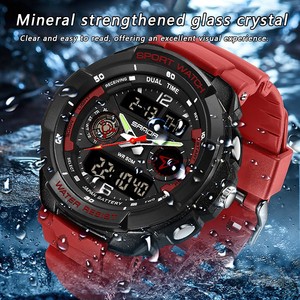 Reloj de Montañismo SANDA 6197 con Doble Pantalla, Moderno, Resistente al Agua, con Alarma, para Exteriores - Product Image 4