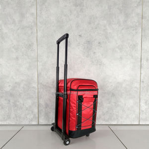 Vente en gros Nouveau design Rouge <span class=keywords><strong>Valise</strong></span> Haute Qualité <span class=keywords><strong>Valise</strong></span> Bagages Pique-nique Glacière - Product Image 5