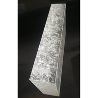 Blocs de briques de verre décoratifs avec design flocon de neige à l'intérieur pour cloison rideau ou lampe artistique avec prix de gros