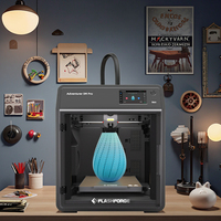 Printer 3D FDM Flashforge Adventurer 5 Pro Baru, Volume Cetak 220x220x220mm, Dukungan PLA Otomatis, USB, Prototipe Sekolah, Garansi 1 Tahun
