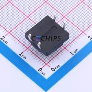 K2-1841DP-K4SW-02 Tactile Switch Through hole Component (THT)-4P,12x12mm Switch 2.5N Through Hole 12mm 12mm - Product Image 2