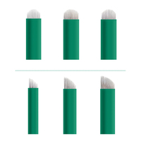 Aiguilles de tatouage à Microblading pour sourcils, maquillage Permanent, des sourcils, avec broches de 0.16mm, stylo de tatouage manuel