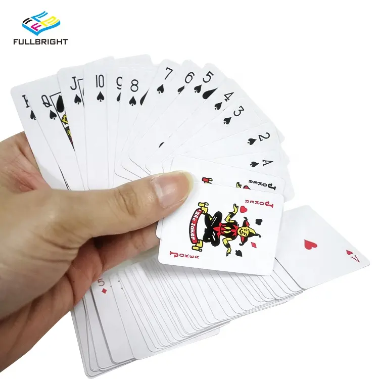 Customized Color Small Playing Cards Mini Playing Cards Custom Logo Poker
