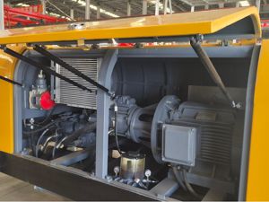 Bomba de Concreto Montada en Remolque de Alta Eficiencia JIUHE, Bomba de Concreto de Remolque, Bomba de Concreto Móvil para Construcción - Product Image 2