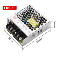 Fuente de Alimentación Conmutada MIWI LRS-50-12 110-220V CA a CC 12V 50W de Salida Única con Certificación CE