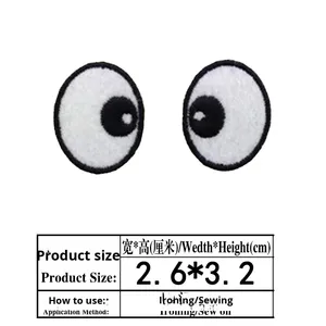 Patchs décoratifs en tissu faits main pour vêtements et chaussures, motifs de dessins animés pour animaux de compagnie - Product Image 6