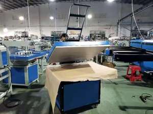 Высокая скорость 100*80 см ручной термопресс сублимационный каландер ткань рулоны авто - Product Image 5