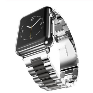 Correa de Brazalete de Metal de Tres Eslabones Sólidos 316 para <span class=keywords><strong>Apple</strong></span> <span class=keywords><strong>Watch</strong></span> Ultra Serie 8, Correa de Reloj para <span class=keywords><strong>Apple</strong></span> <span class=keywords><strong>Watch</strong></span>, Dorada - Product Image 5
