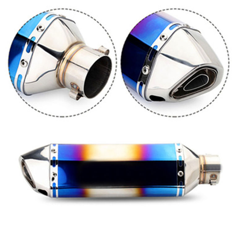 Сделано в Китае 2021 мотоцикл из нержавеющей стали алюминиевый сплав Полный модифицированный тип выхлопной трубы