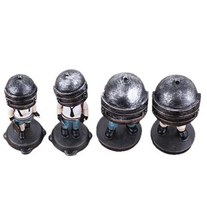 PUBG Figurines Resin Collectible Art Sculpture Abstract Cartoon Character Model Toy Gift Decor - Product Image 5