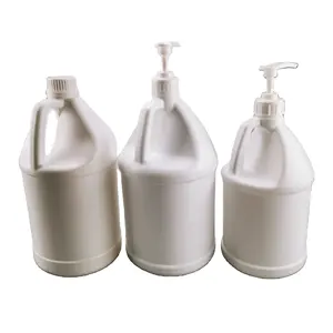 कस्टम प्लास्टिक 1 लीटर 2 लीटर 2.5L 4L 1 गैलन एचडीपीई प्लास्टिक की बोतल के साथ संभाल