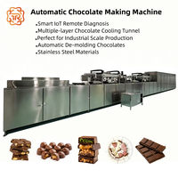 Machine de moulage de chocolat TUORONG, vente directe d'usine, 510 mm, double coulée, ligne de production de chocolat entièrement automatique