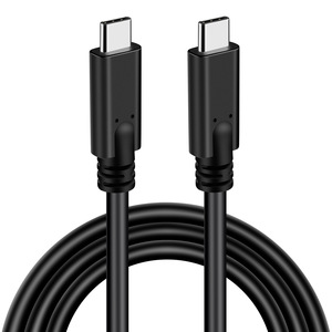 Type C <b>USB</b> 3.2 Gen2 Data <b>Cable</b> 20V 5A PD100W Fast <b>Charging</b> Black Copper Wire - Product Image 1