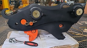 Attache rapide <span class=keywords><strong>mécanique</strong></span> pour excavatrice, coupleur rapide manuel pour mini-excavatrice Hitachi Kubota Liugong Sunward - Product Image 2