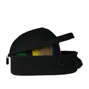 Boîtes de rangement personnalisées pour chapeaux, étuis de voyage pour casquettes avec poignée de transport et bandoulière, organisateur de casquettes de baseball - Product Image 3