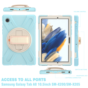 Housse de tablette en gros d'usine pour Samsung Galaxy Tab A8 10.5 pouces étui 2022 <span class=keywords><strong>SM</strong></span> <span class=keywords><strong>X200</strong></span> X205 X207 - Product Image 6
