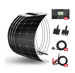 Kits de panneaux solaires flexibles 400W, 30A, <span class=keywords><strong>12V</strong></span>, IP65, système de contrôleur de charge étanche, pour maison, caravane, <span class=keywords><strong>camping</strong></span>, bateau, <span class=keywords><strong>camping</strong></span>-<span class=keywords><strong>car</strong></span>, voyage - Product Image 1