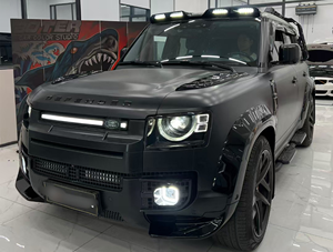 Nuevo Kit de Carrocería Urbano de Ajuste Perfecto, ABS Negro Brillante para Defender 90/110, Pedales, Cubiertas de Neumáticos, Atornillables - Product Image 5