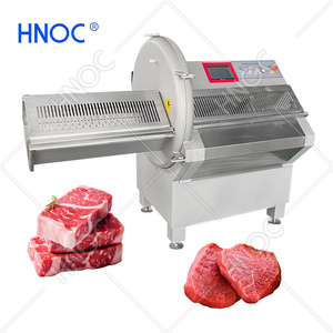 HNOC Machine automatique industrielle de découpe de fromage en tranches Trancheuse commerciale de viande congelée de poulet <span class=keywords><strong>cru</strong></span> Vente de machine - Product Image 1