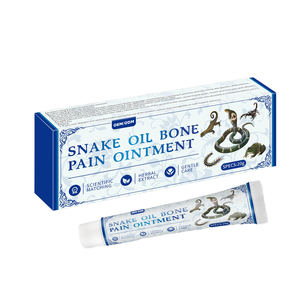 Pommade à l'huile de serpent à base de plantes pour la santé sportive Soulagement efficace de la douleur pour les blessures musculaires et articulaires Crème ciblée sur les douleurs articulaires - Product Image 2