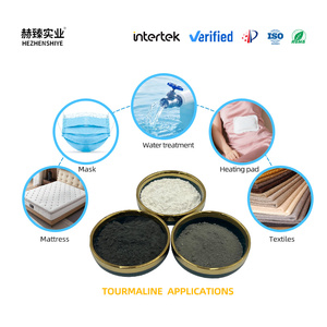 Poudre <span class=keywords><strong>de</strong></span> <span class=keywords><strong>tourmaline</strong></span> <span class=keywords><strong>noire</strong></span> à granulométrie fine pour revêtements céramiques et applications environnementales - Product Image 3