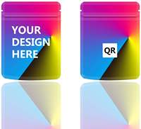 Sachets personnalisés imprimés en aluminium recyclable, type stand-up, 3,5g, pour épices