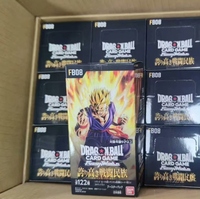 Vente en gros FB08 Authentique Dragon Z Ball Card Paper Ocg Pcg Jeux de société Japon Batailles Cadeaux