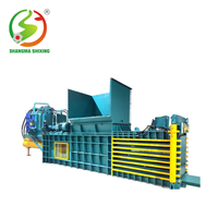 Presse à papier horizontal certifiée haute pression pour déchets, compacteur de ferraille, vente directe d'usine en Chine