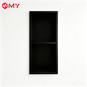 Niche <span class=keywords><strong>murale</strong></span> <span class=keywords><strong>de</strong></span> douche encastrée personnalisée en usine, <span class=keywords><strong>étagère</strong></span>s <span class=keywords><strong>de</strong></span> niche <span class=keywords><strong>de</strong></span> <span class=keywords><strong>salle</strong></span> <span class=keywords><strong>de</strong></span> <span class=keywords><strong>bain</strong></span> avec éclairage LED <span class=keywords><strong>pour</strong></span> hôtel - Product Image 1