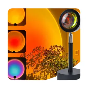 Dropshipping 2024 Nouveau produit de haute qualité à bas prix Sunset Projector Lamp LED Sunset Projection Light