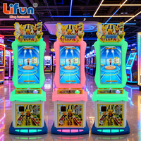 Machine de jeu d'arcade LIFUN Kids Parkour Running, jeu vidéo à monnayeur avec option de rédemption de billets et de capsules